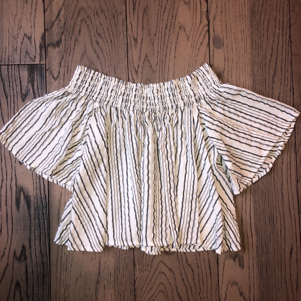 Urban Outfitters Cropped Off the Shoulder Top